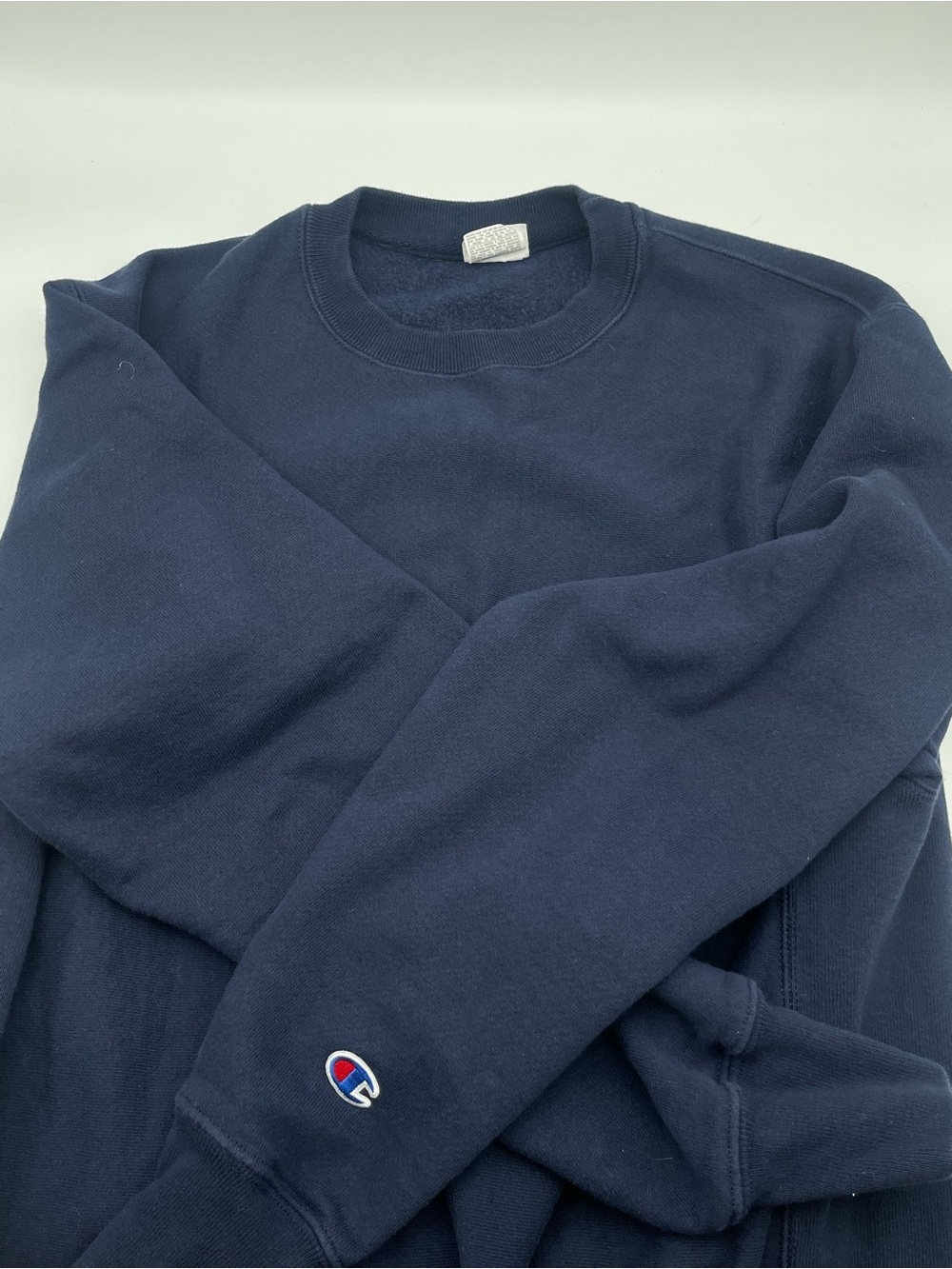 Vintage Champion Reverse Weave Navy Blue Crewneck Sweatshirt Men’s Medium